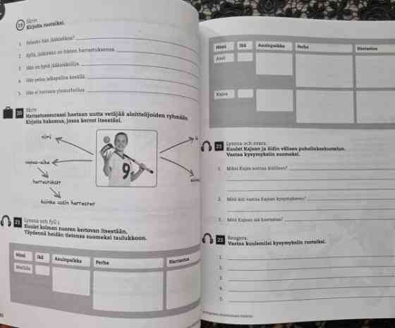 Megafon ruotsin oppikirja ja työkirja Jyvaeskylae
