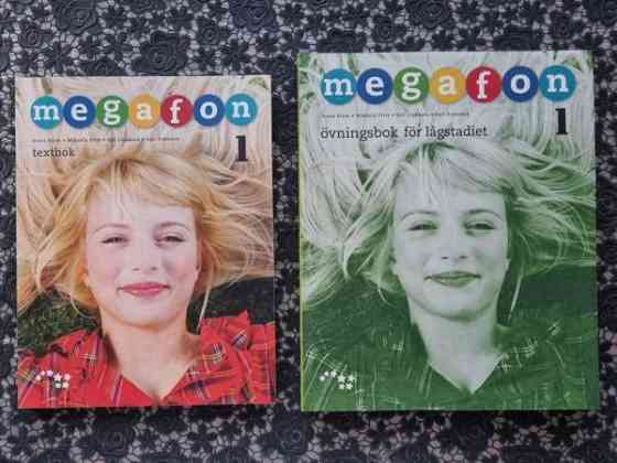 Megafon ruotsin oppikirja ja työkirja Jyvaeskylae