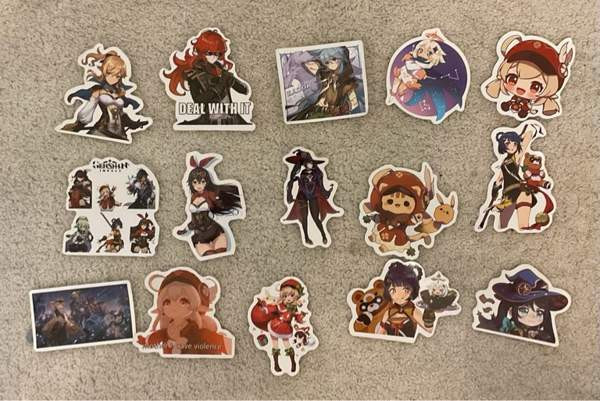 15 kpl tarroja genshin impact Helsinki – foto 1