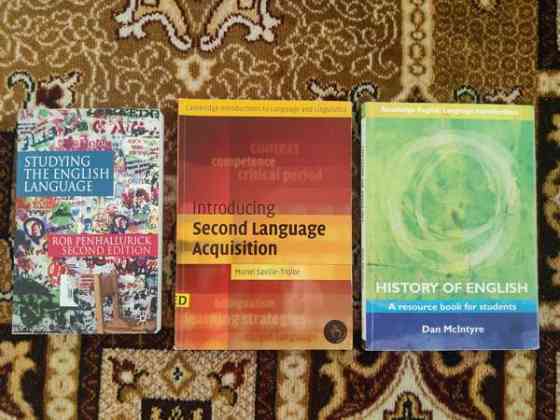 Books on Linguistics and the English Language Turku