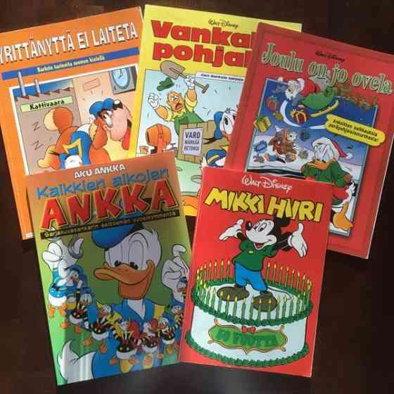 Aku Ankka sarjakuvakirjat Vihti