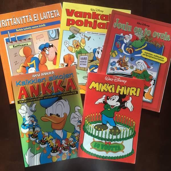Aku Ankka sarjakuvakirjat Vihti - photo 1