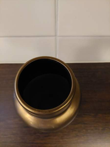 Kukkamaljakko. Väri kupari ja hopea Lahti – foto 2