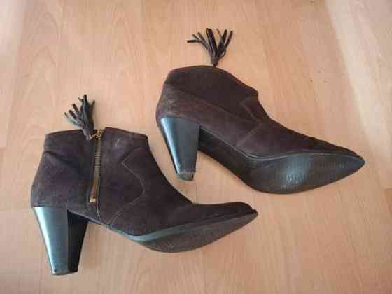 Ruskeat nahkanilkkurit koko 40 Helsinki