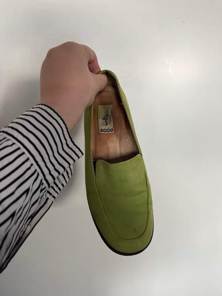 Eccon vihreät mokkanahkakengät 38 (n.24,8cm) Helsinki – foto 2