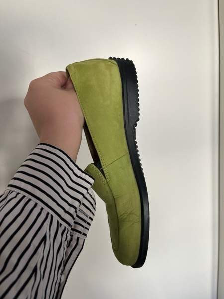 Eccon vihreät mokkanahkakengät 38 (n.24,8cm) Helsinki – foto 3