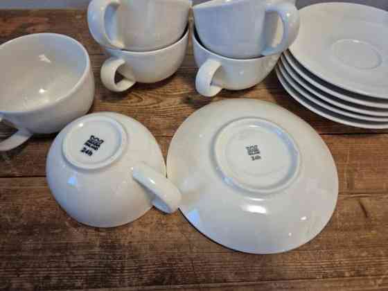 Arabia 24h kahvikupit ja aluslautaset 6kpl Helsinki