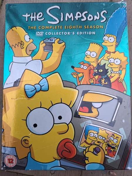 Simpsonit kausi 8 dvd Oulu - valokuva 1