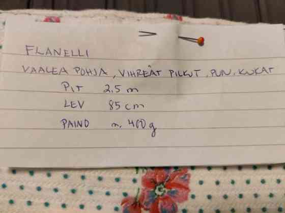 Flanelli-kangas Lempaeaelae