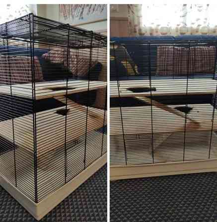 Myydään jyrsijän häkki ja tarvikkeita Liminka