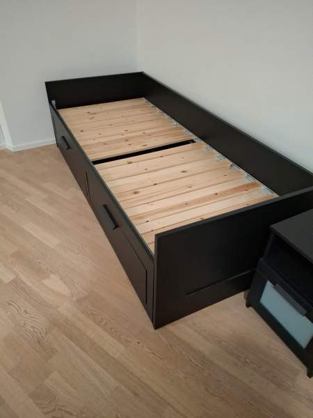 Brimnes sängyn runko, musta Oulu - photo 3