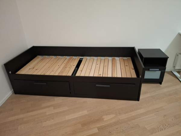 Brimnes sängyn runko, musta Oulu - photo 1