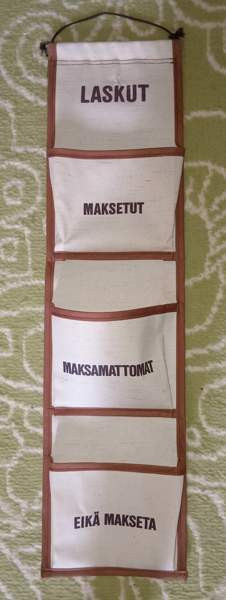 Vintage laskulokerikko Akaa - valokuva 1