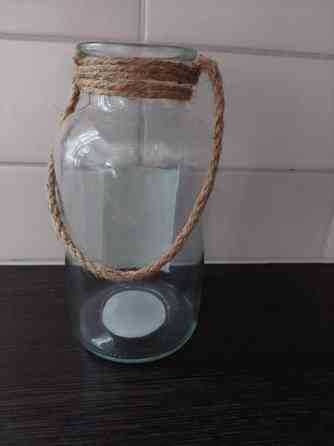 Lyhty tai käy myös maljakoksi. Lahti