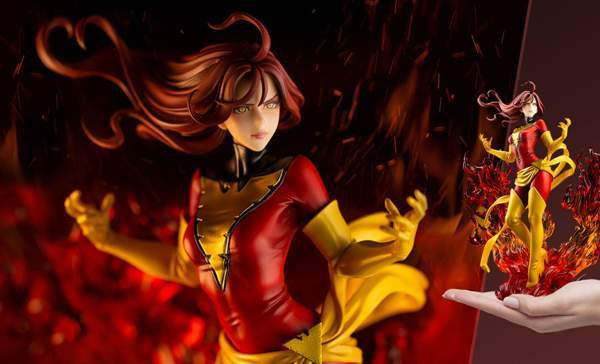 Kotobukiya Marvel Bishoujo Dark Phoenix patsas Tampere - valokuva 5