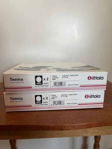 Iittala Teema lautaset 19cm, 4kpl Tampere - photo 3