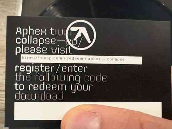 Aphex Twin - Collapse LP Kokkola