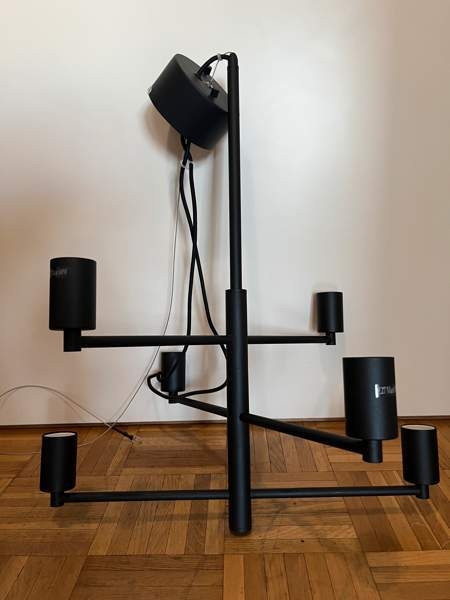 Musta metallinen kattovalaisin Тампере - изображение 1