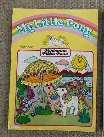 80-luvun My Little Pony Ponimaan Pikku Ponit sarjakuvalehti Lappeenranta