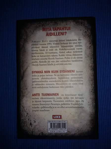 Antti Tuomainen: Synkkä niin kuin sydämeni Раума - изображение 3