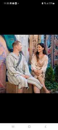 Uusi Lina hamam kylpytakki koko S-M Оулу