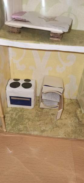 Nukketalo, koriste, leikkiin, käsintehty Tampere – foto 4