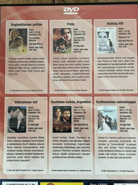 6 Tähti Elokuvaa. Englantilainen potilas, Frida, Эспоо - изображение 2