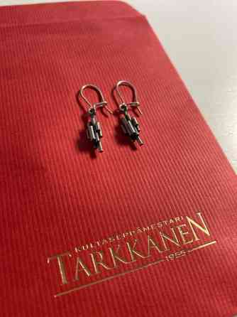 Hopeiset Monument korvakorut Тампере