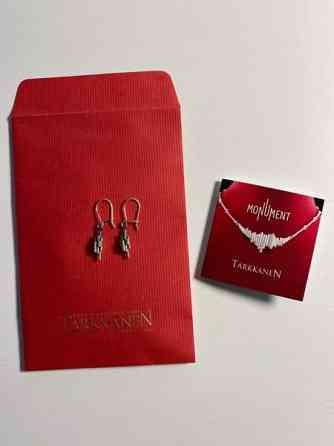 Hopeiset Monument korvakorut Тампере