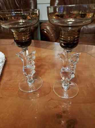 Kynttilänjalat kristallia 2kpl käyttämätömät Kuopio
