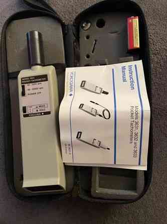 Yokogawa model pocket Tachometer models  3631 - 33 Tampere