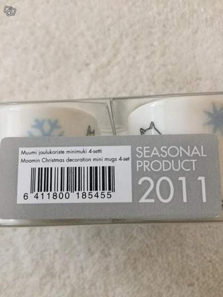 Muumi minimukit 4 kpl v. 2011 Keuruu – foto 3