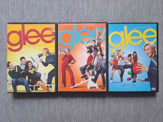 Glee tuotantokaudet 1-3 dvd Helsinki