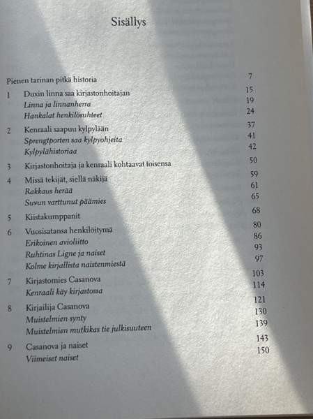 Casanova ja Sprengtporten . Kirjastonhoitajan ja Espoo – foto 3