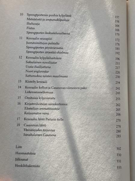 Casanova ja Sprengtporten . Kirjastonhoitajan ja Espoo – foto 4