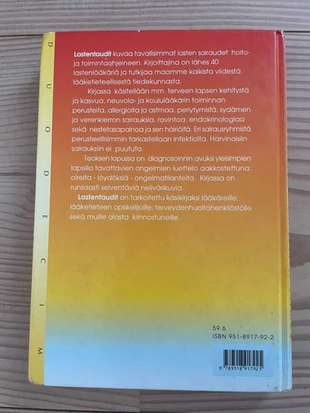 Lastentaudit -kirja Seinäjoki - valokuva 2