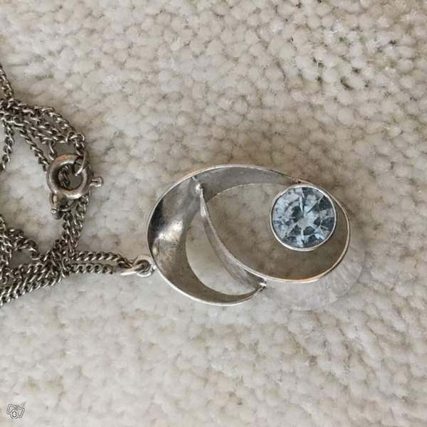 Hopeinen riipus ja ketju Keuruu - photo 5