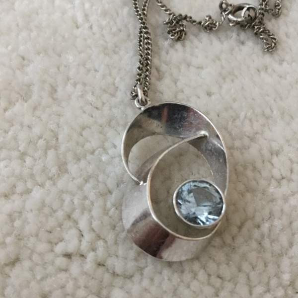 Hopeinen riipus ja ketju Keuruu - photo 1