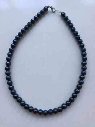 Sininen helmikaulapanta, pituus 42 cm Keuruu