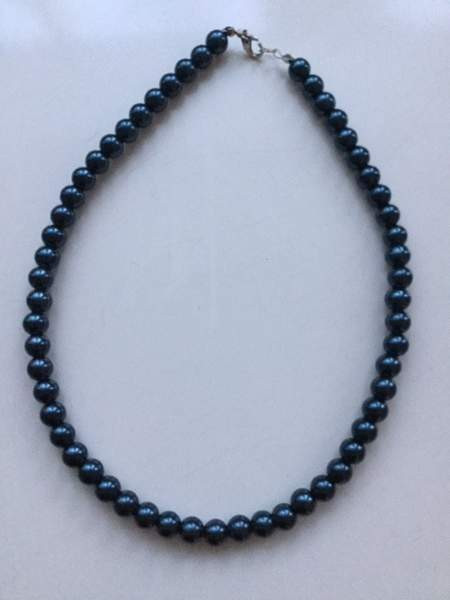 Sininen helmikaulapanta, pituus 42 cm Keuruu – foto 1