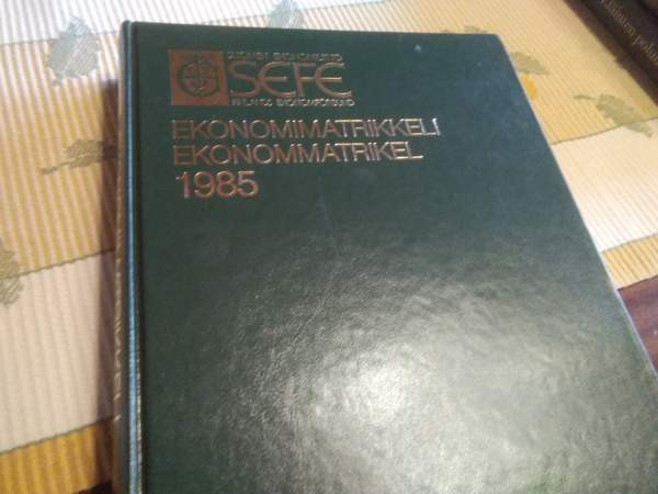 Ekonomimatrikkeli 1985 Salo – foto 1