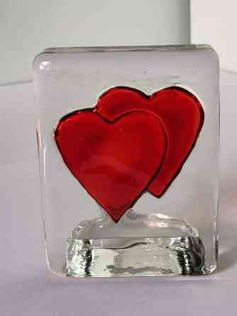 Tuikku sydämet paksu lasi Taipalsaari