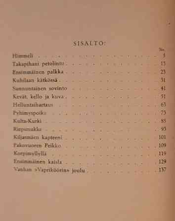Jalmari Sauli: Himmeli (1. painos) Helsinki