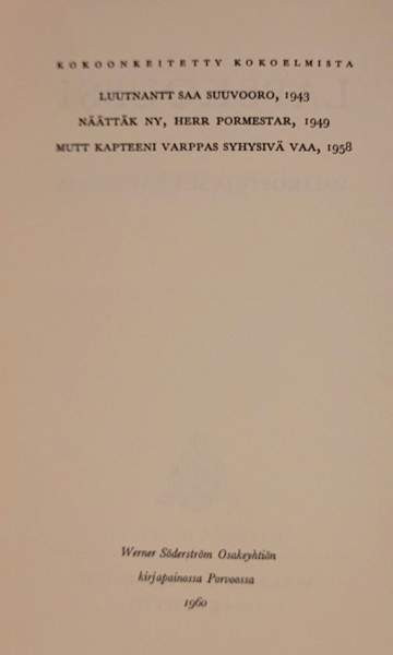 Tauno Koskela: Lapskoussi (1. painos) Helsinki – foto 4