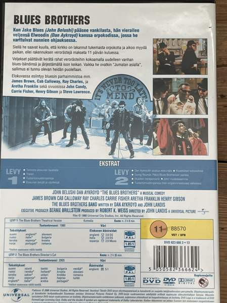 Blues Brothers John Belushi ja Dan Aykroyd Espoo – foto 2