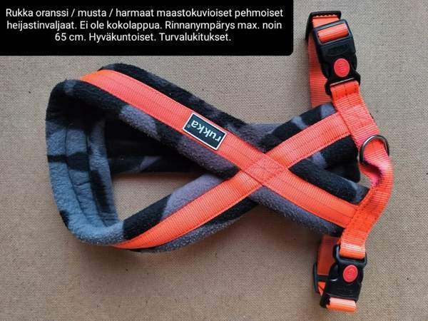 Rukka oranssit maastokuvioiset heijastinvaljaat Salo – foto 1