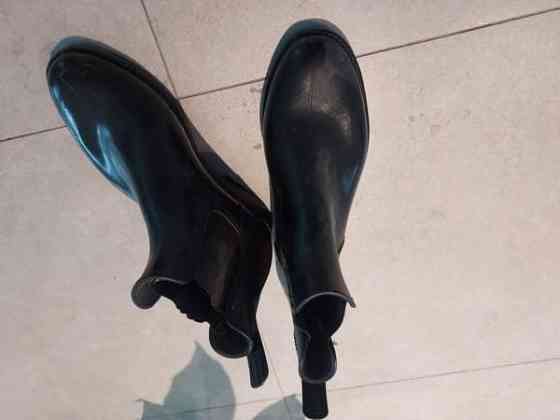 Jodpurit nilkkurit kumia musta 38 Kangasala