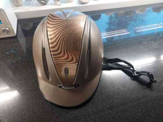 Horze ratsastuskypärä ruskea 56-59 cm L-XL Kangasala