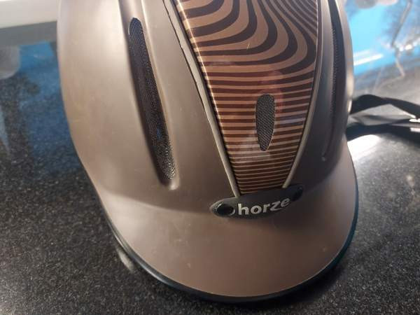 Horze ratsastuskypärä ruskea 56-59 cm L-XL Kangasala – foto 3