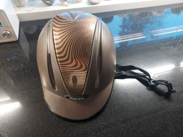 Horze ratsastuskypärä ruskea 56-59 cm L-XL Kangasala – foto 1